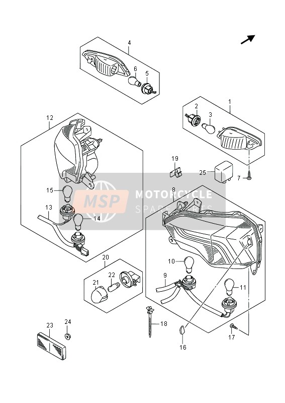 3567826J01, .Socket & Cord, Lh, Suzuki, 0